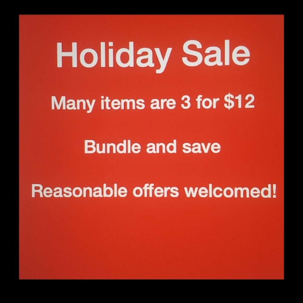 Holiday Sale